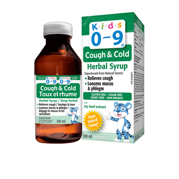 KIDS 0 TO 9 COUGH AND COLD SYRUP